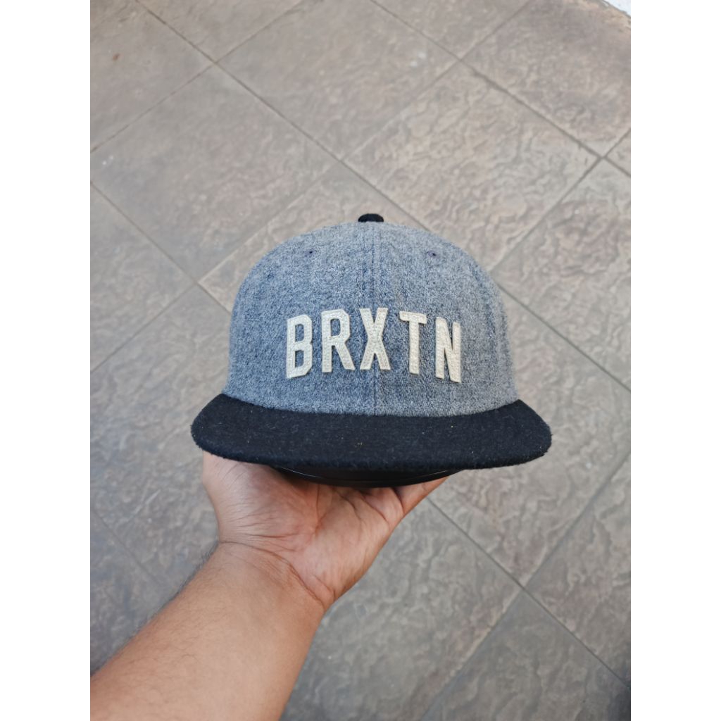 Topi Brixton 6 Panel Wool Cap