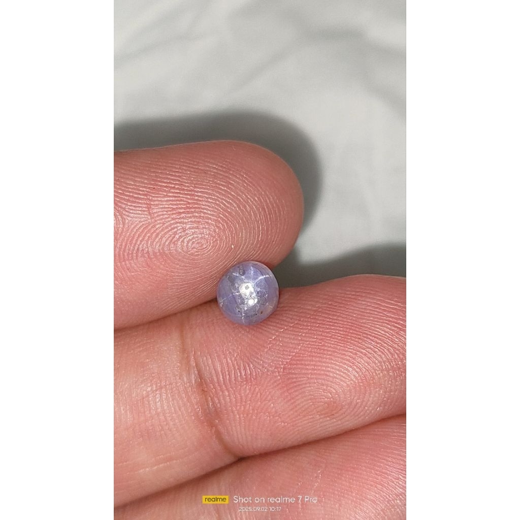 Natural purple star sapphire srilangka 1.80cts