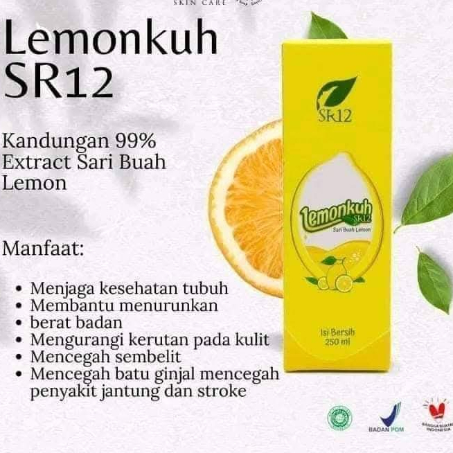 

SR12 LEMONKUH 500/250ml Sari Buah Lemon Alami Penambah Daya Tahan Tubuh Penurun Berat Badan Obat Detox Tubuh dan Diet peluntur lemak vitamin C