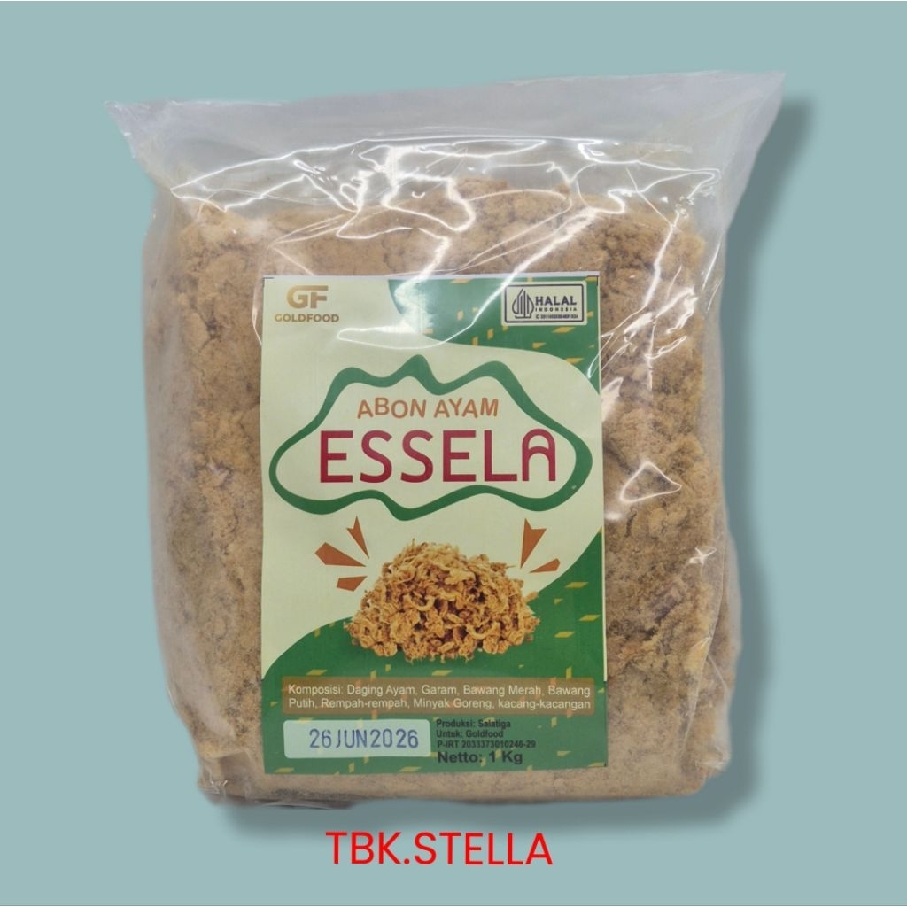 

ABON AYAM MANIS ESSELA 1 KG