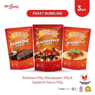 

[PAKET] Barbeque Sauce - Blackpepper Sauce - Spaghetti Bolognese Sauce