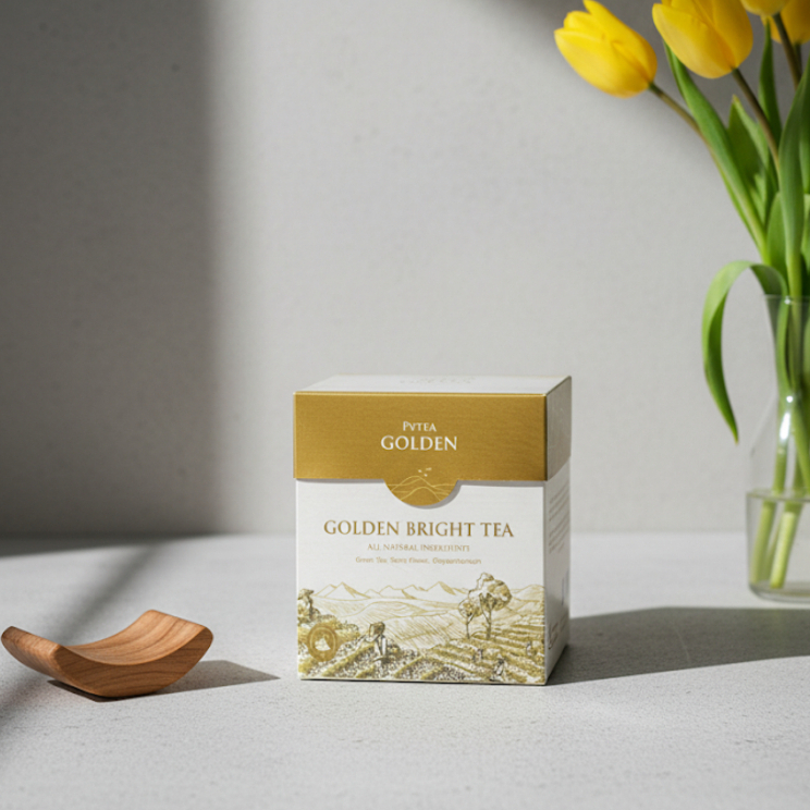 

Pajavarta Golden Bright Tea - Teh Hijau Premium untuk Mental Wellness & Detox