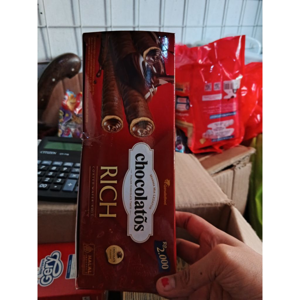 

chocolate Rich chocolatos isi 12