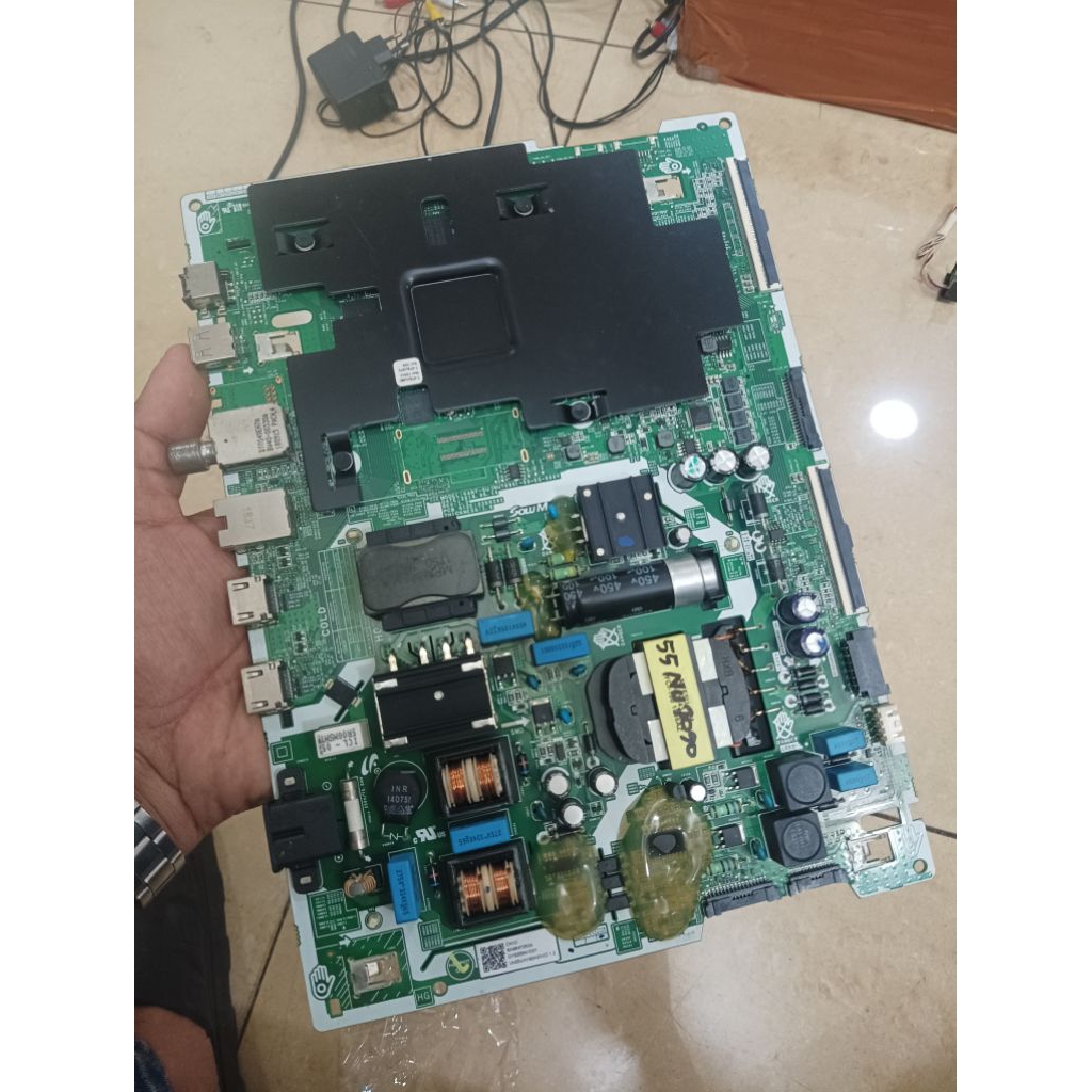 MB led tv Samsung UA55NU7090 - mainboard tv - mesin tv led