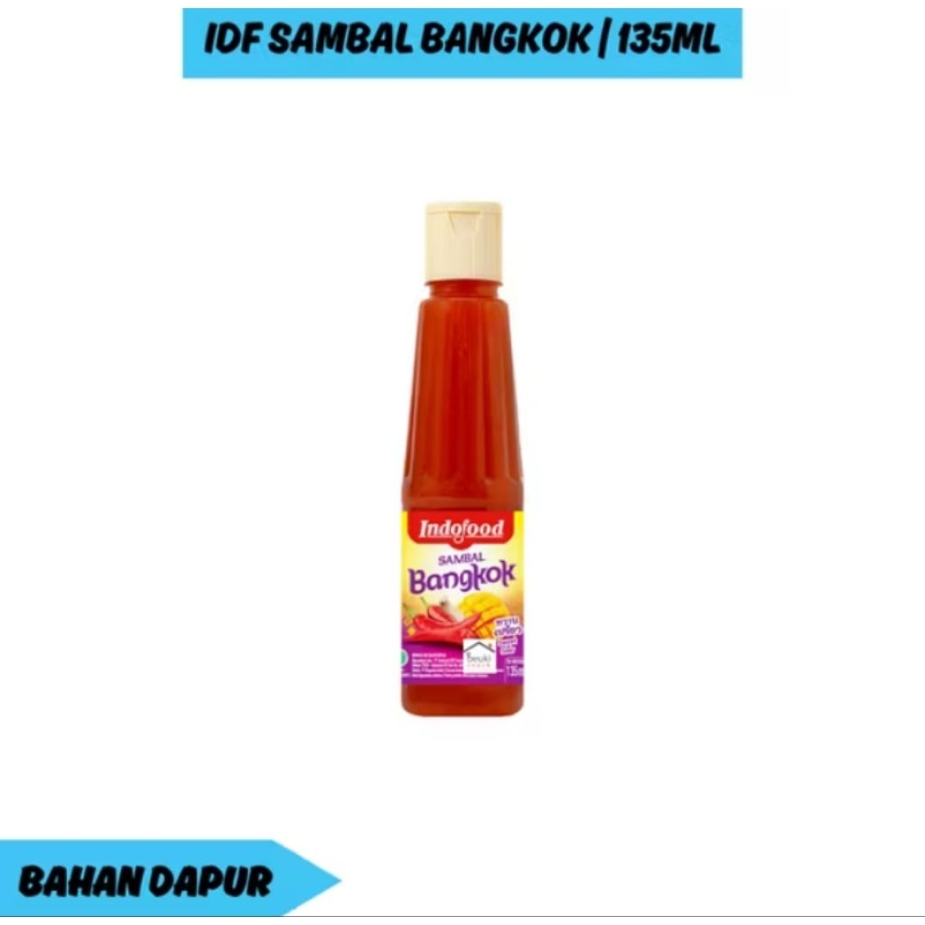 

Indofood Saos sambal bangkok botol 135 ml