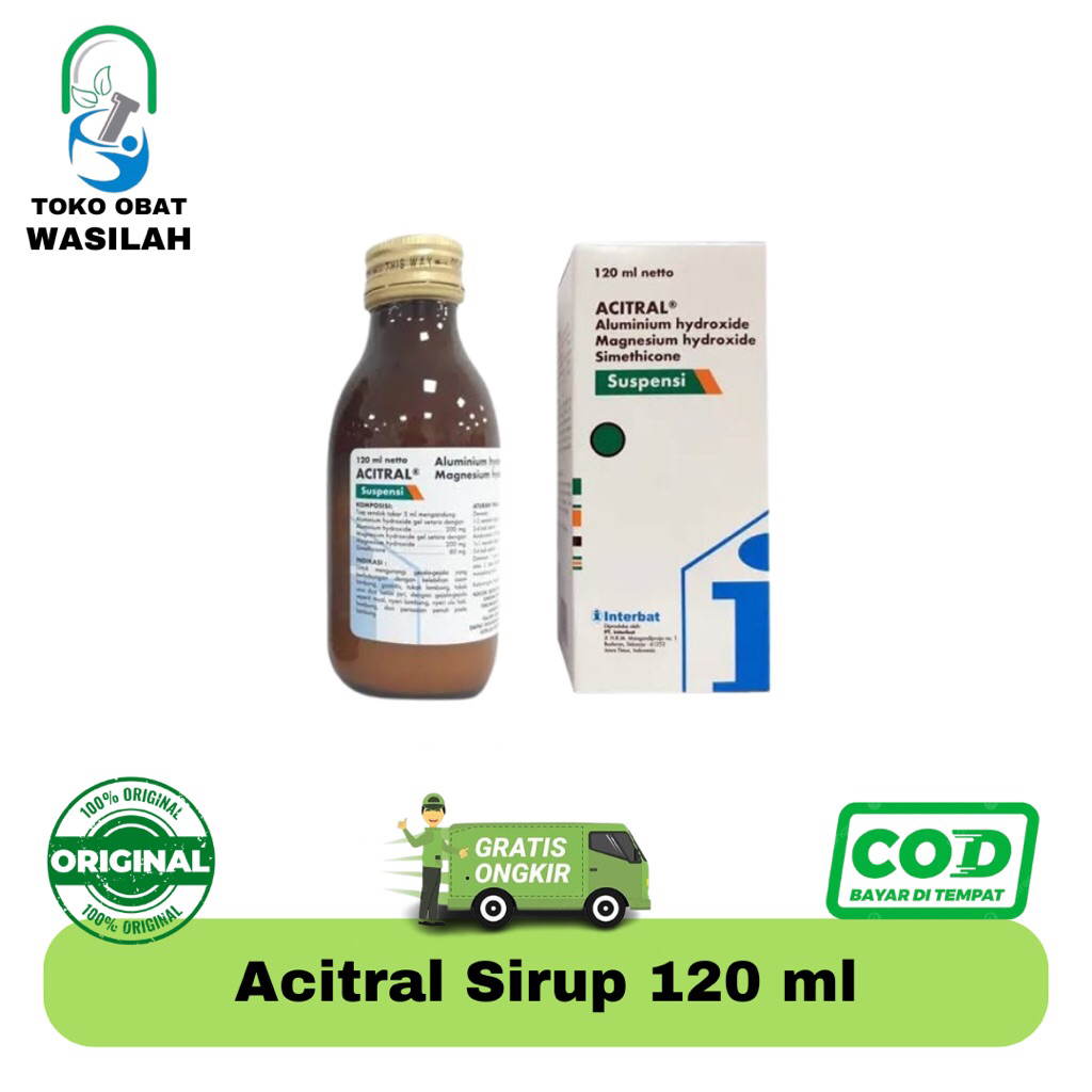 

ACITRAL SIRUP 120ml