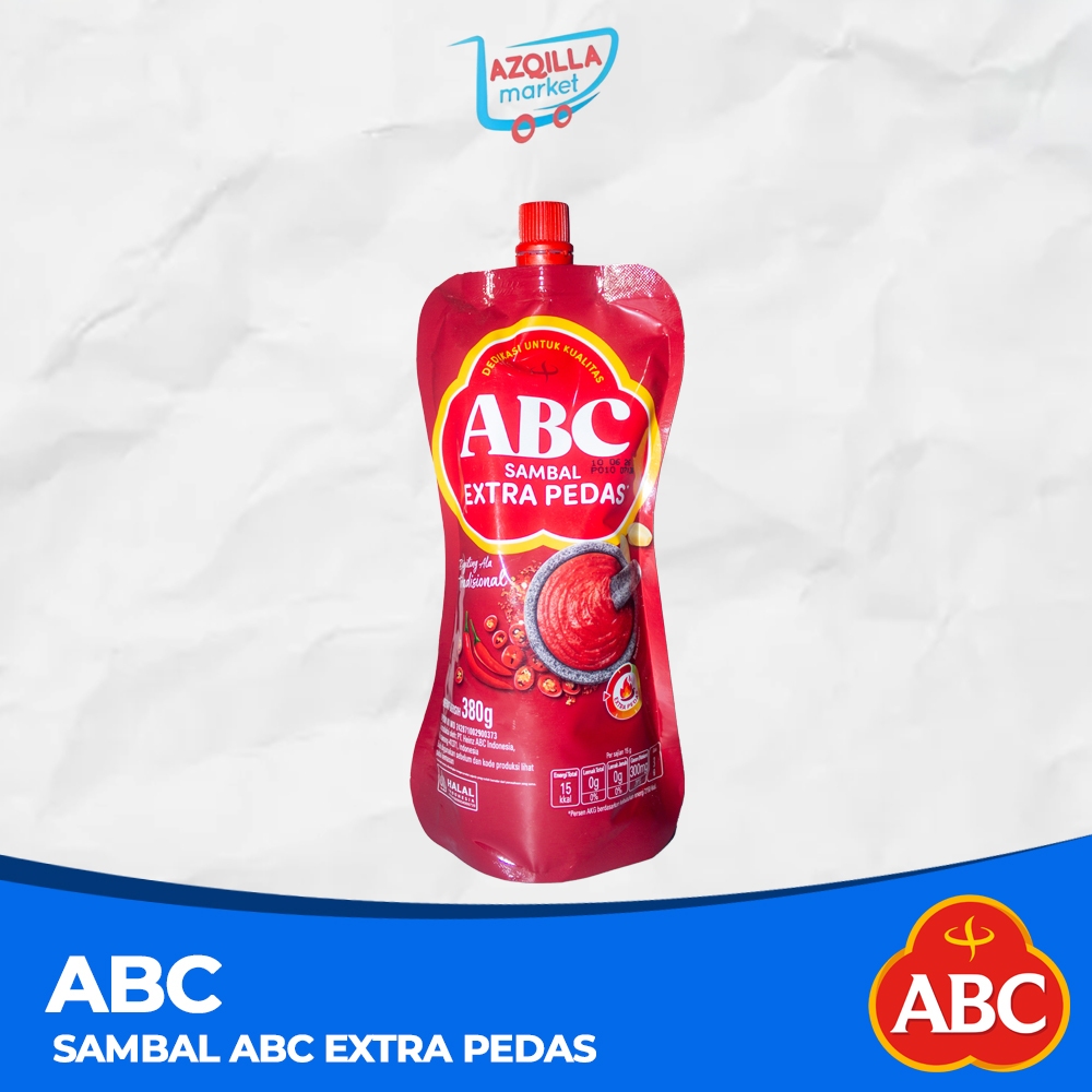 

ABC Sambal Extra Pedas Asli 380g Pouch