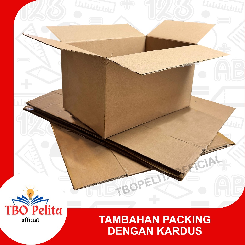 

Extra Packing Kardus (Jika CO Melebihi 2xp buku)