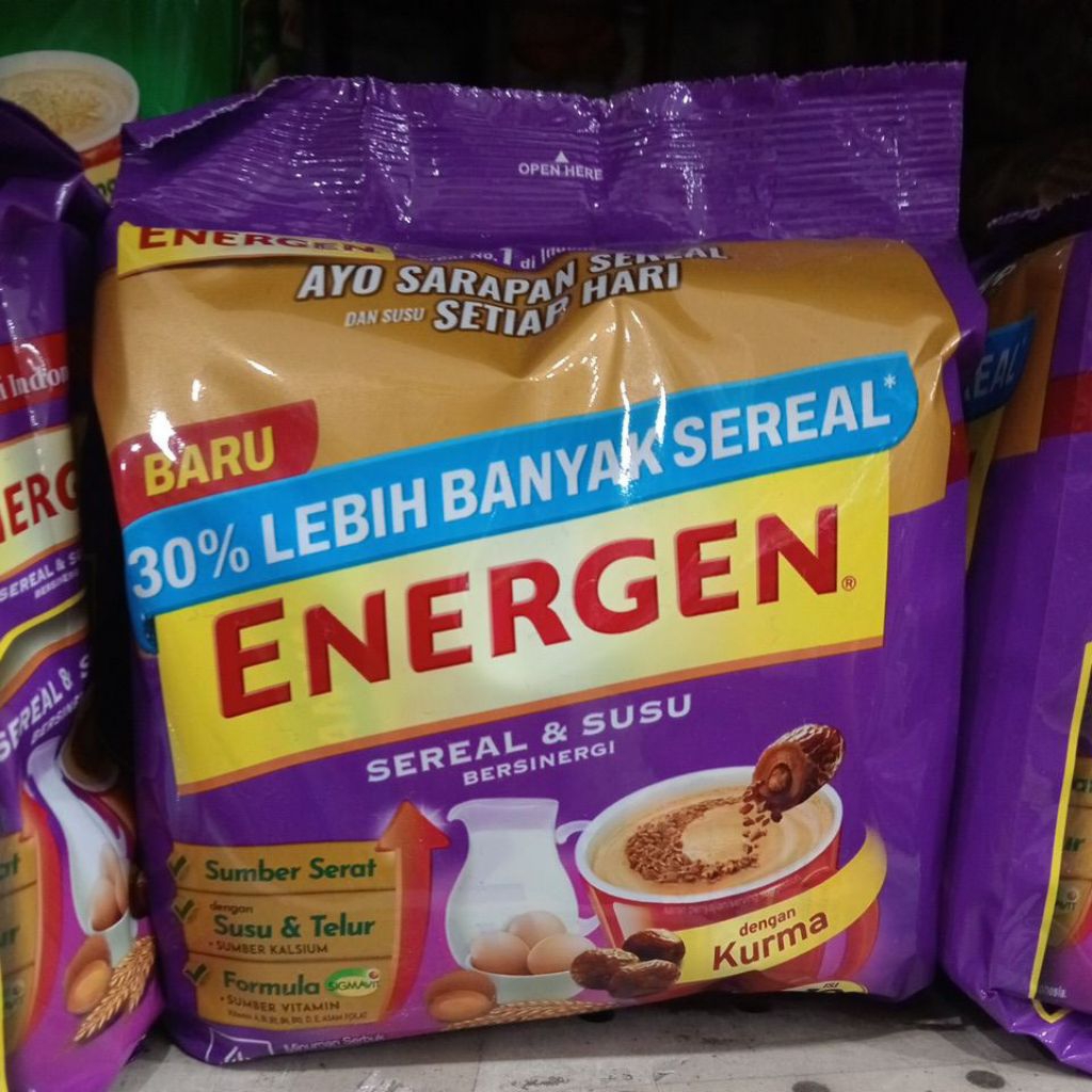 

Energen Sereal & Susu Rasa Kurma Isi 10