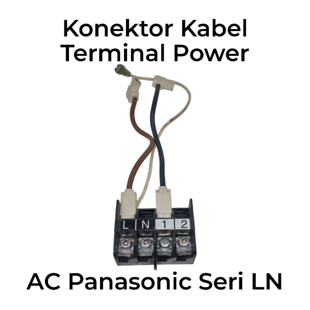 Terminal Power Indoor Outdoor AC Panasonic Konektor Kabel Power AC Panasonic
