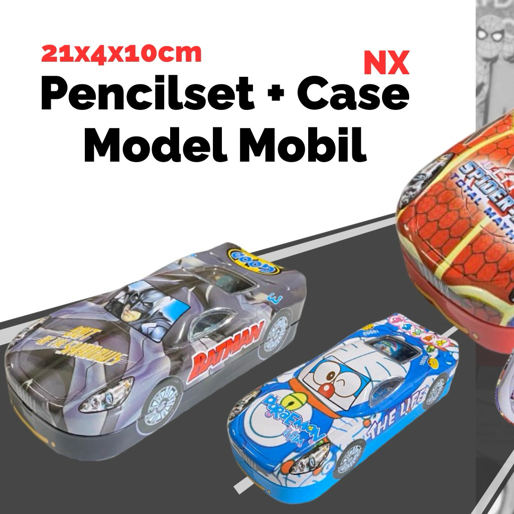 

Tempat Pesnil Set Case pencil Model Mobil / Tempat Pensil Mobil