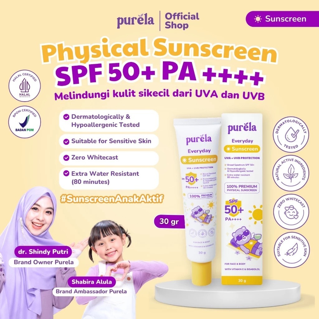 Purela Sunscreen - Sunscreen Anak