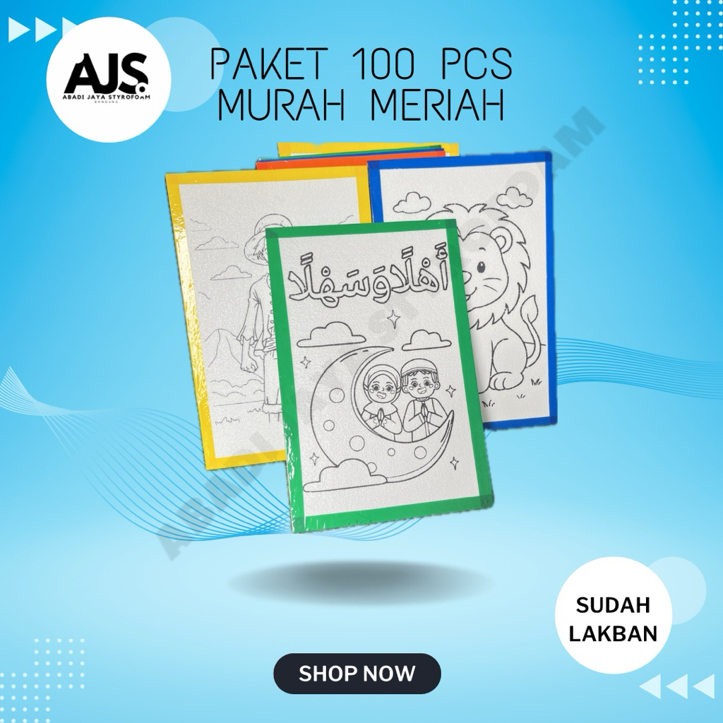 

Paket 100 Pcs | Styrofoam Sudah Lakban | Ukuran 33x50