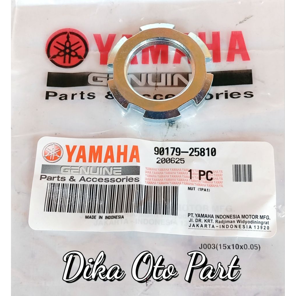 Mur Nut Pengunci Komstir Komsetir Kom Stir Setir Cones Steer Aerox 125 Mio 125 Mio M3 Mio Z X-ride 1