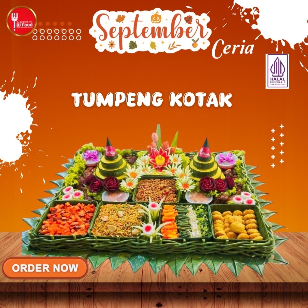

Tumpeng nasi kuning enak/jual tumpeng/tumpeng papan/ 30 porsi