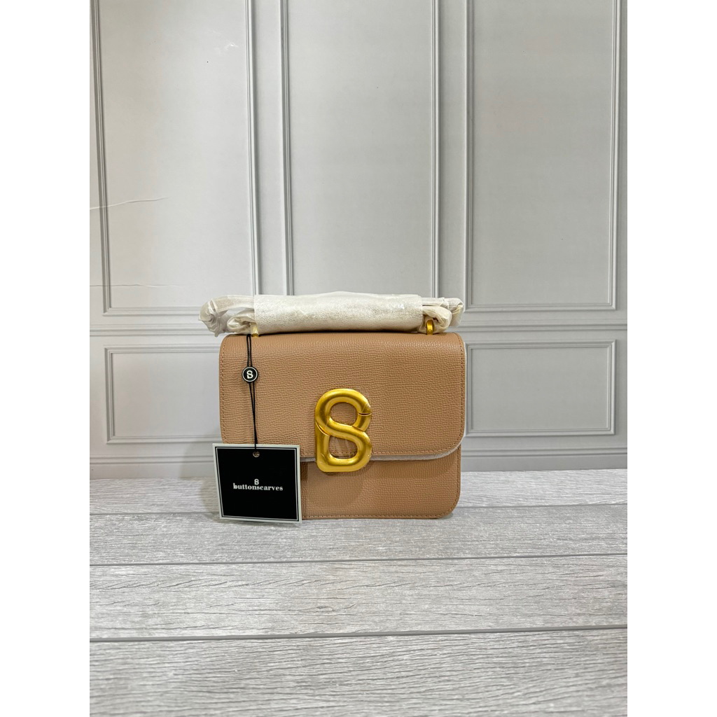 audrey chain small bag buttonscarves ecru