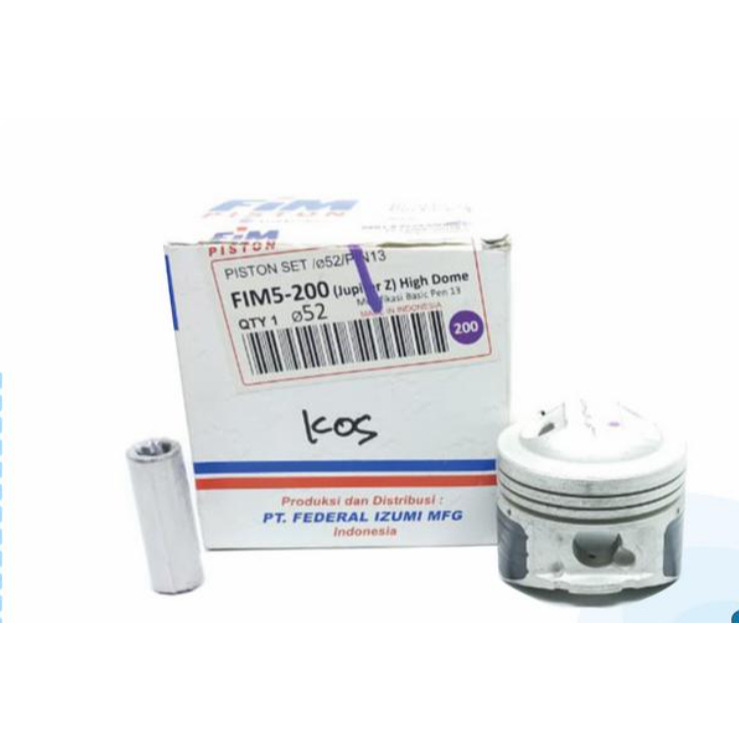 SEHER PISTON FIM5 MENTAH SEHER MENTAH 51,5 52 MM PIN 13 JUPITER Z VEGA R BASIC CUSTOME