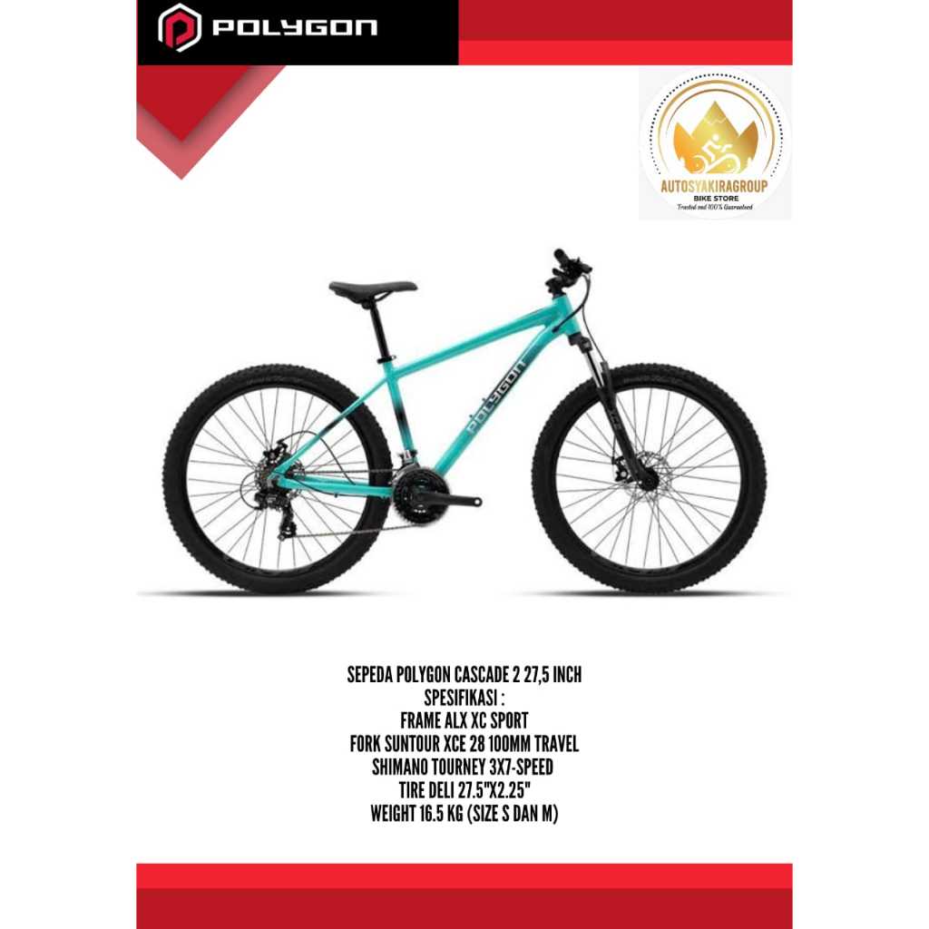 Polygon Sepeda Cascade 2 New Ready Siap Kirim