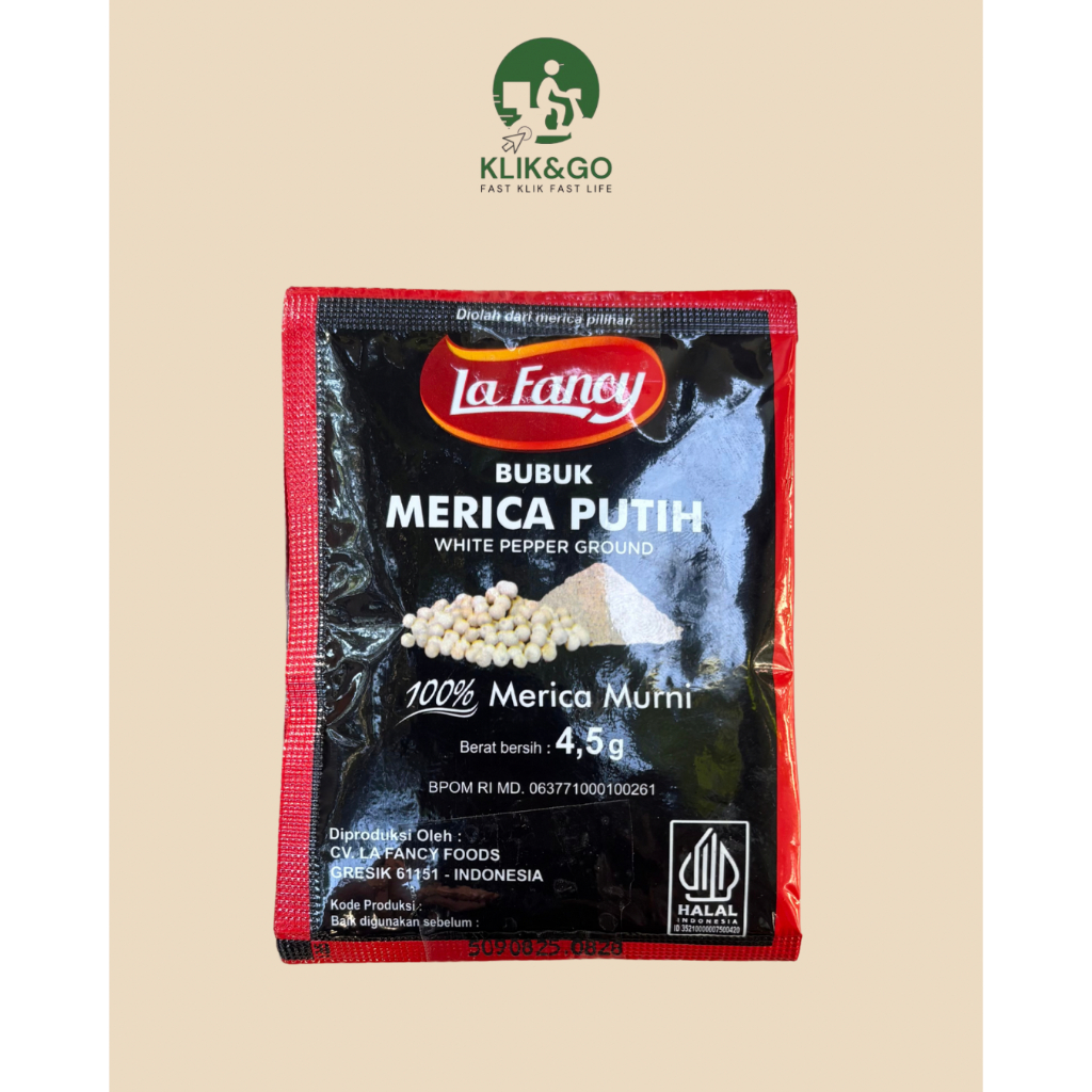 

La Fancy Foods Merica Putih La Fancy Foods Merica Putih/ Lada Putih Bubuk 100% Bubuk Merica Putih Murni Bumbu instan Rempah Bubuk