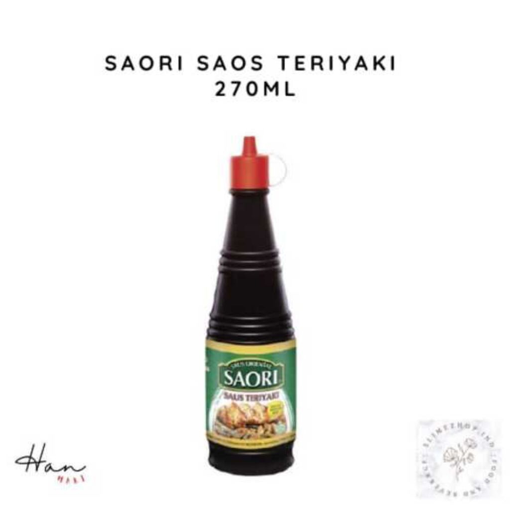 

saori saus teriyaki 270ml