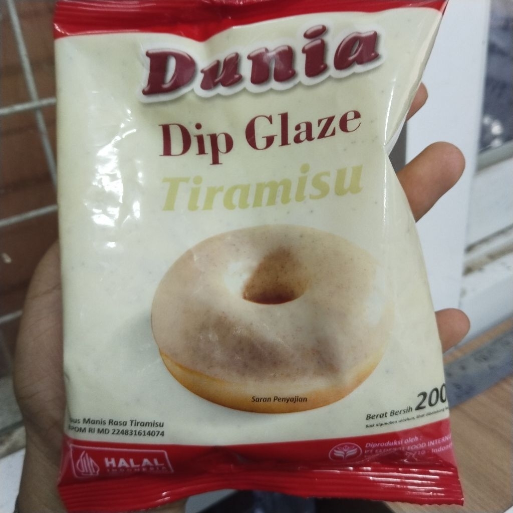 

Dunia tiramisu glaze 200g