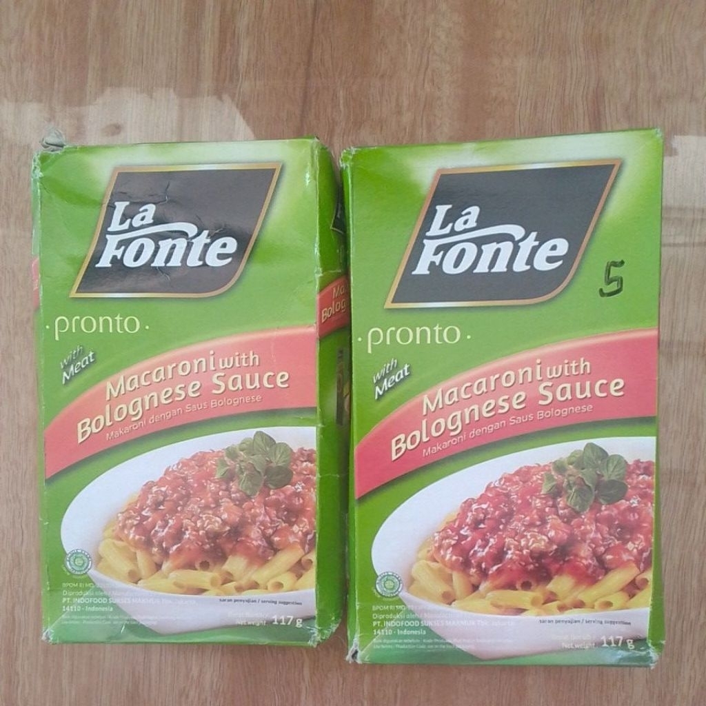 

la fonte macaroni bolognese