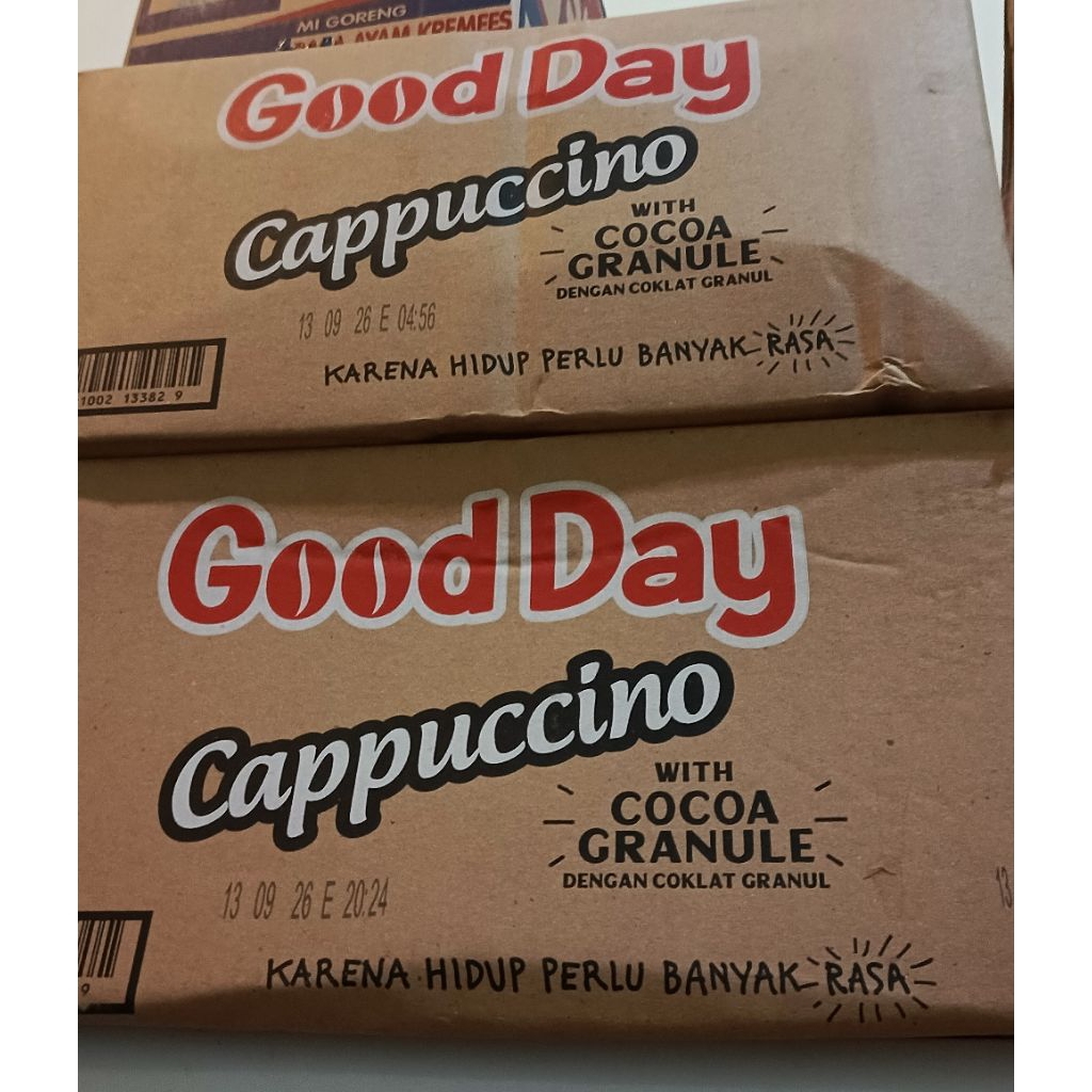 

GOODDAY CAPPUCINO - 1 dus isi 12 renteng
