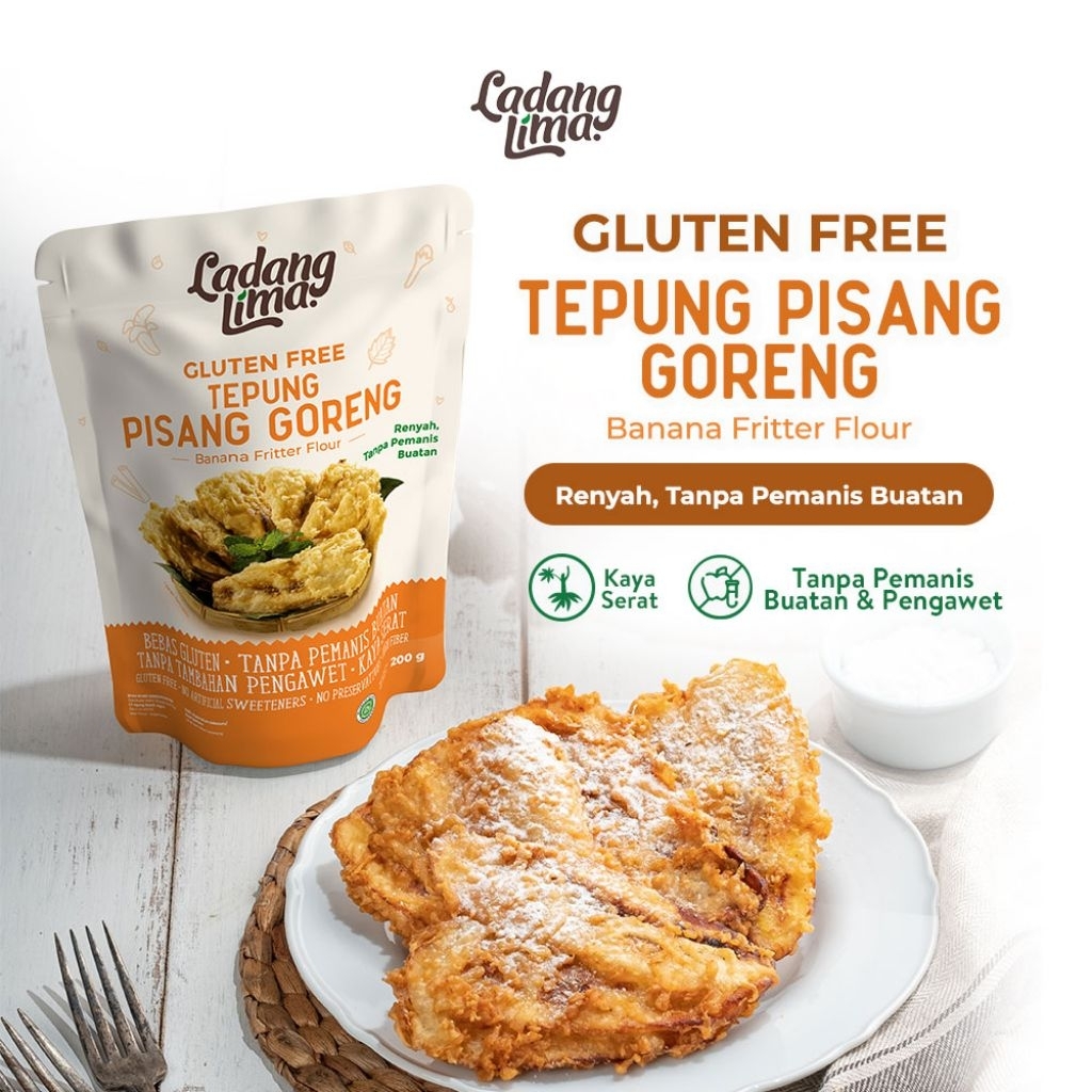 

Tepung Pisang Gluten Free - Ladang Lima