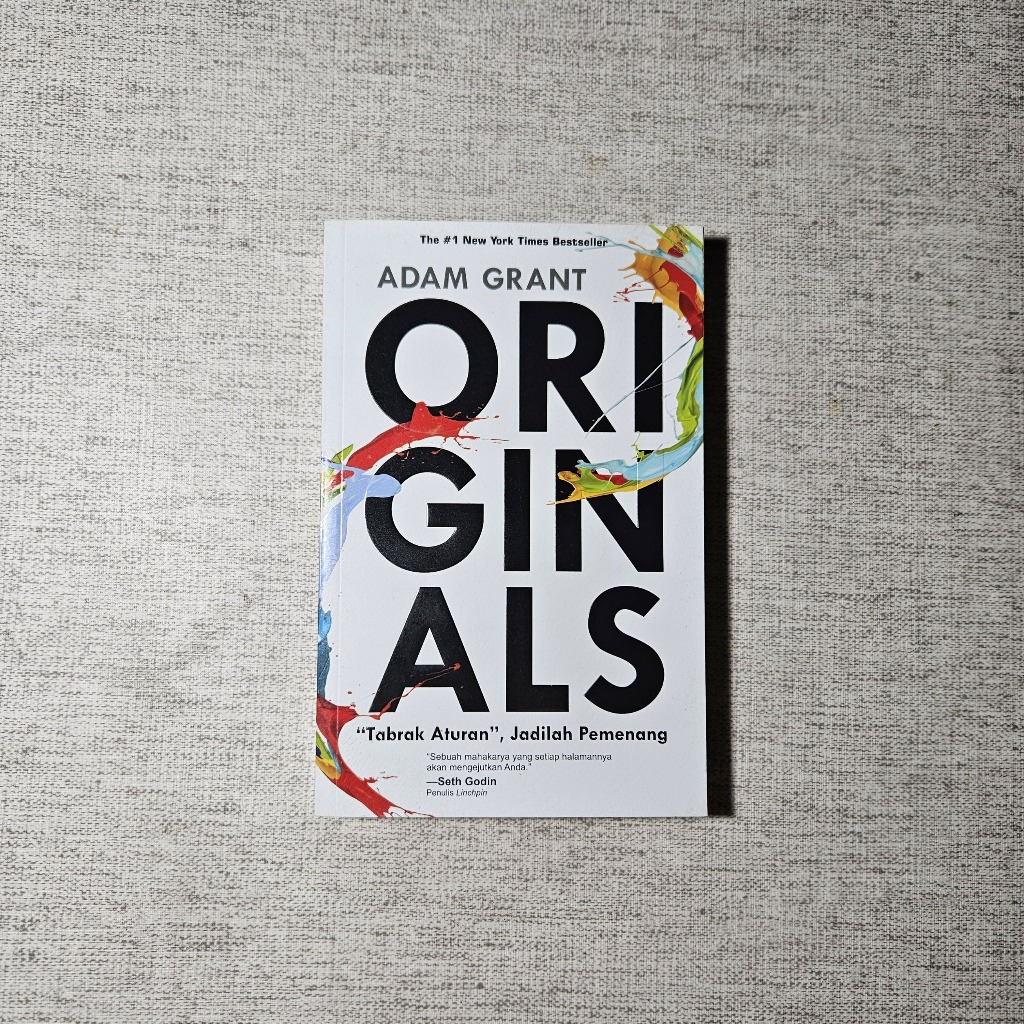 Buku Originals Tabrak Aturan, Jadilah Pemenang: Adam Grant