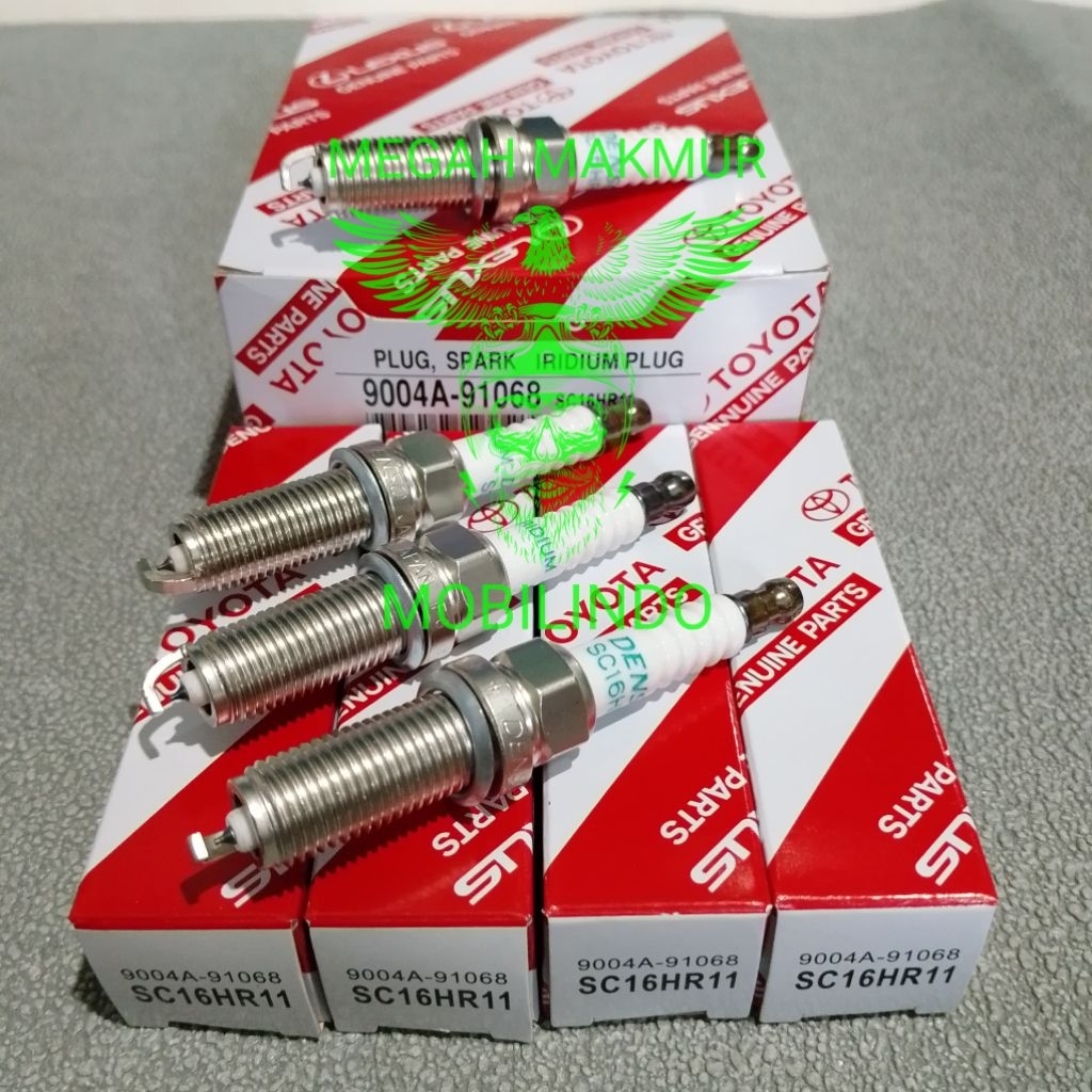 BUSI IRIDIUM MOBIL TOYOTA GRAND NEW AVANZA/XENIA/VELOZ/AGYA/AYLA/CALYA/SIGRA ORIGINAL GARANSI 9004A-