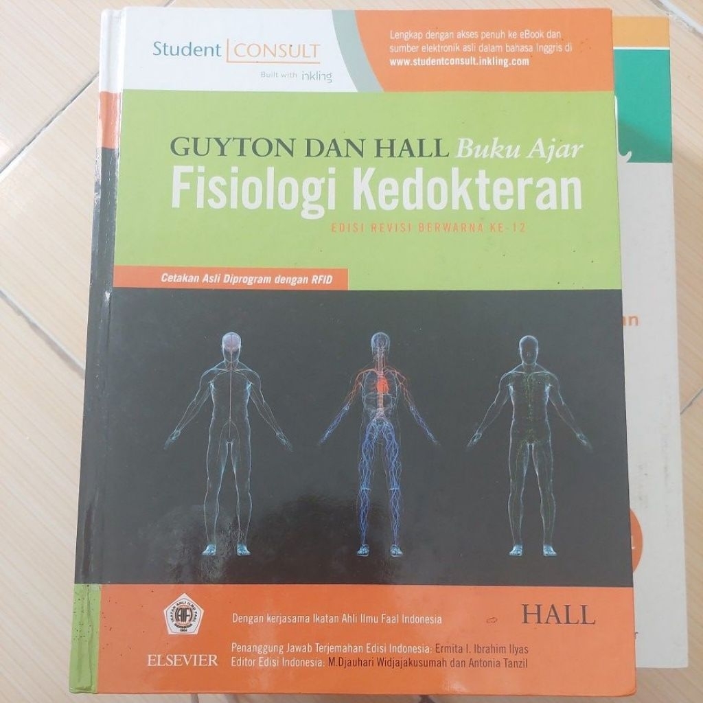 [ORI SECOND] BUKU AJAR FISIOLOGI KEDOKTERAN GUYTON & HALL EDISI 12