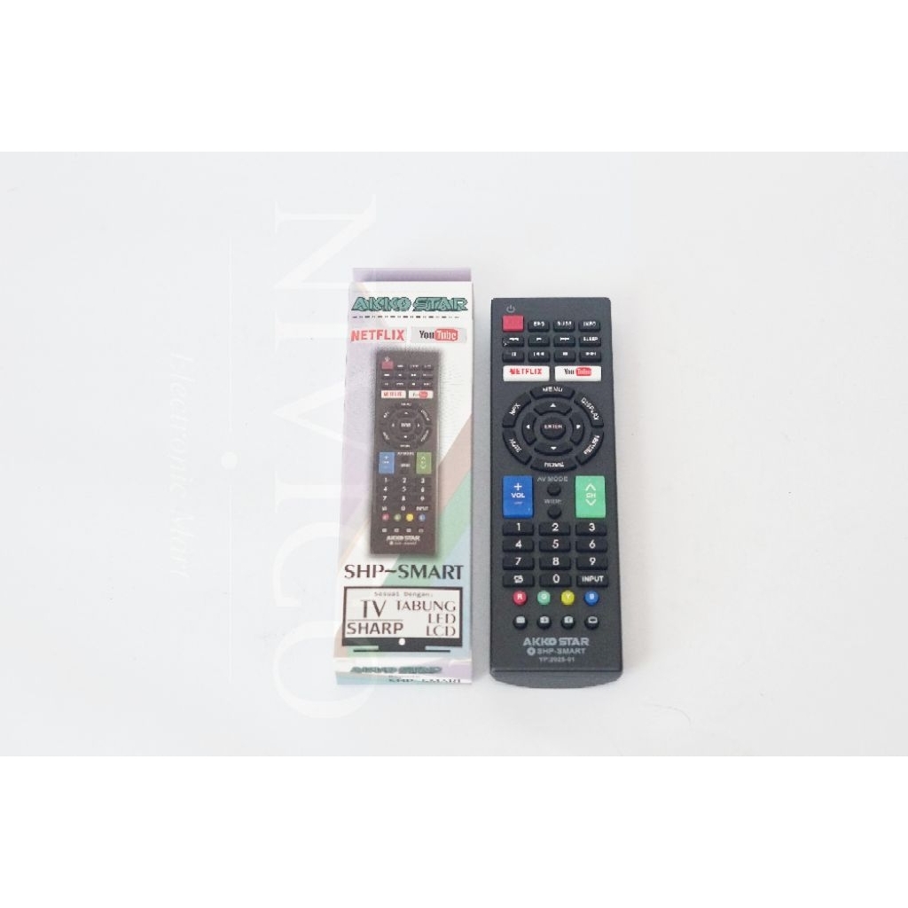 REMOT TV MULTI SMART SHARP AKKO STAR SHP