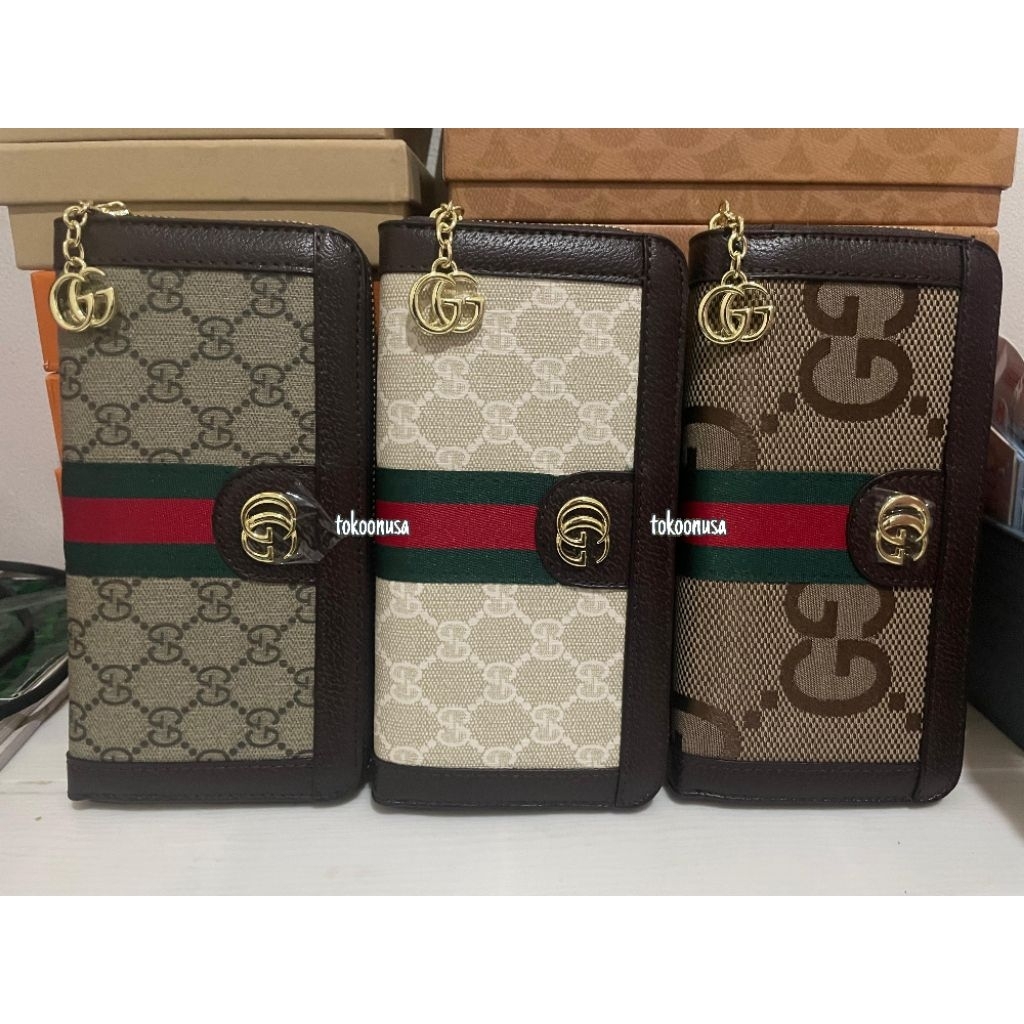 Dompet Cewek Panjang/Dompet Restleting Wanita Panjang/Dompet Panjang Import