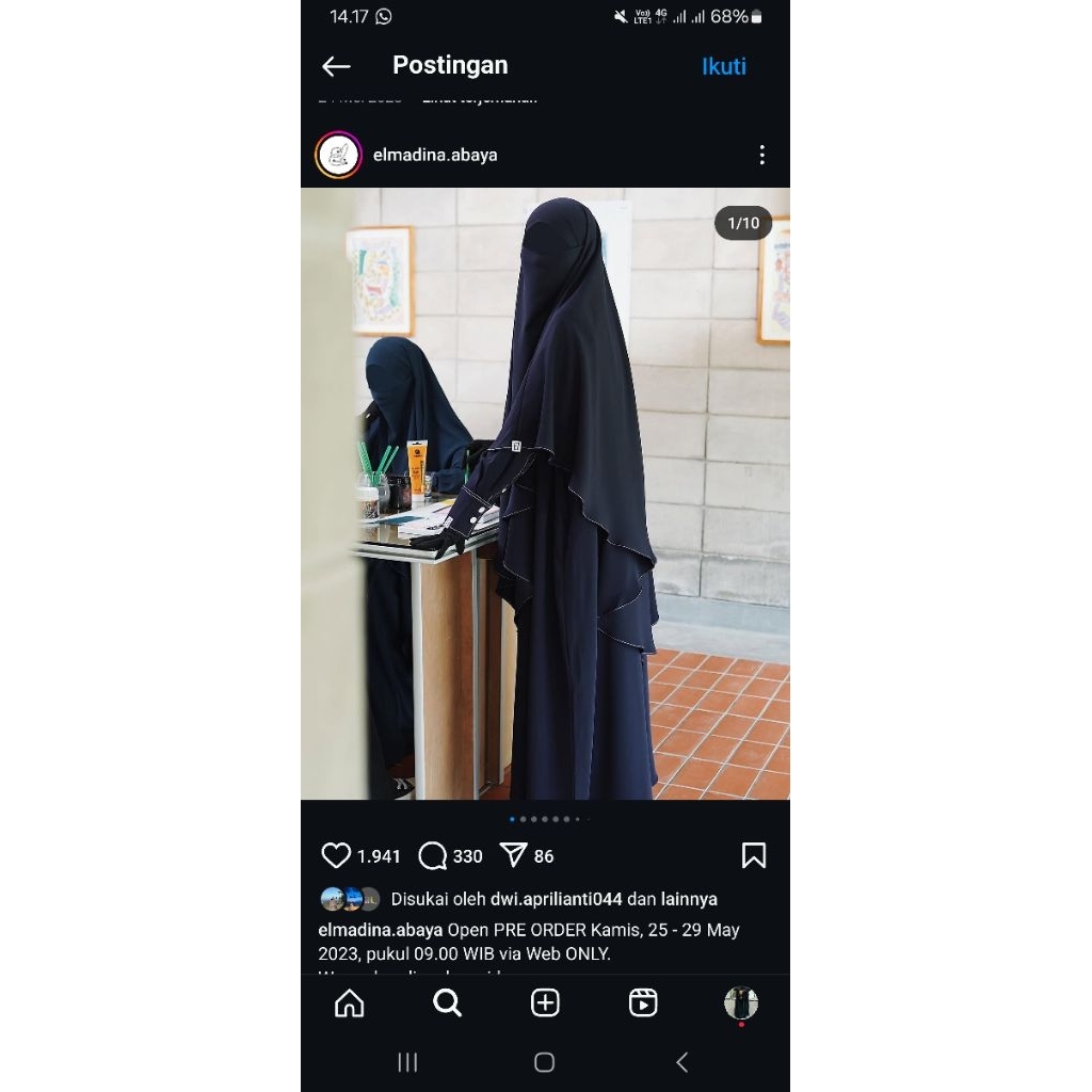 PRELOVED KEMEJABAYA × FK AM NAVY