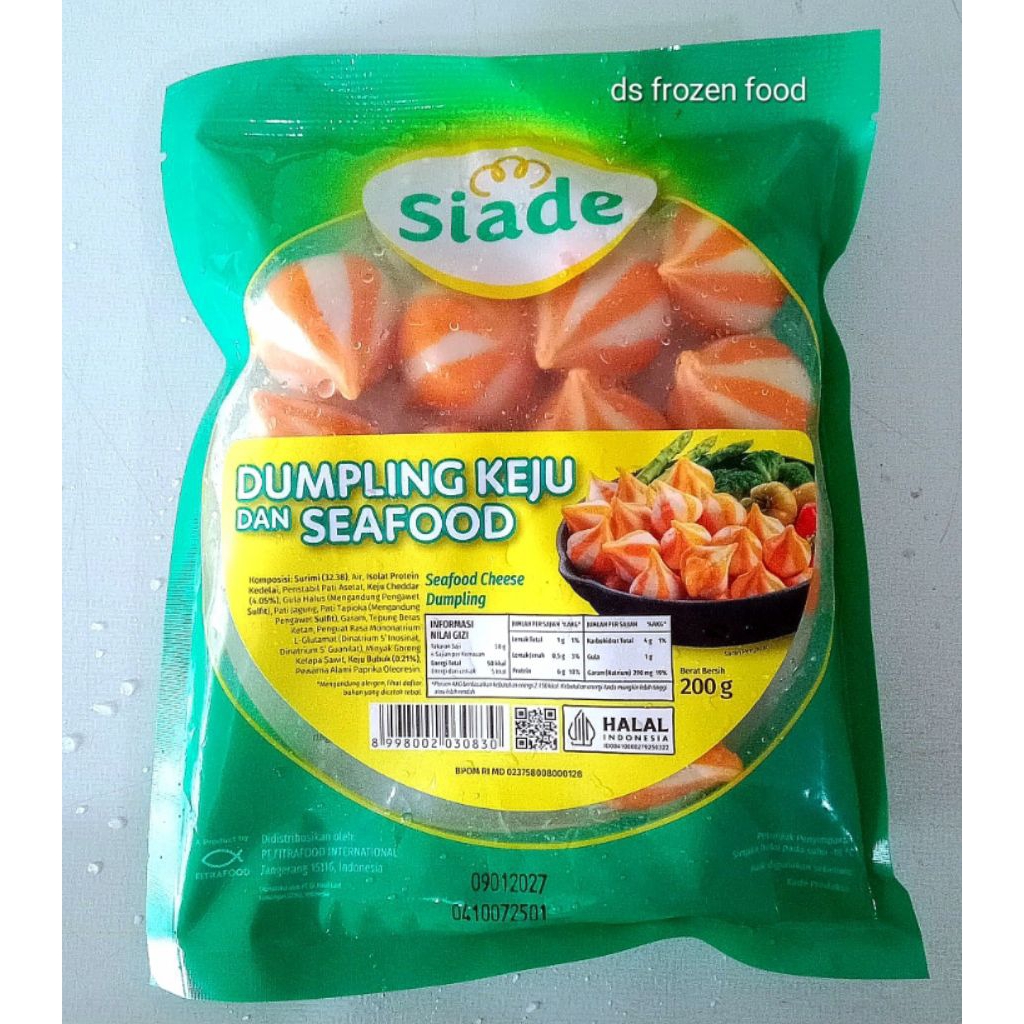 

Siade Dumpling Keju / Ayam 200gr