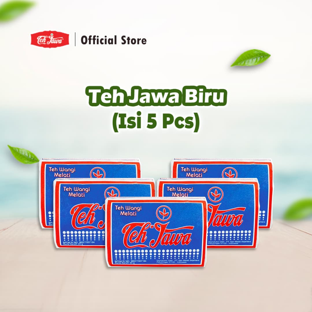 

Teh Jawa BKS Teh Tabur Biru 40gr (Isi 5 Pcs)