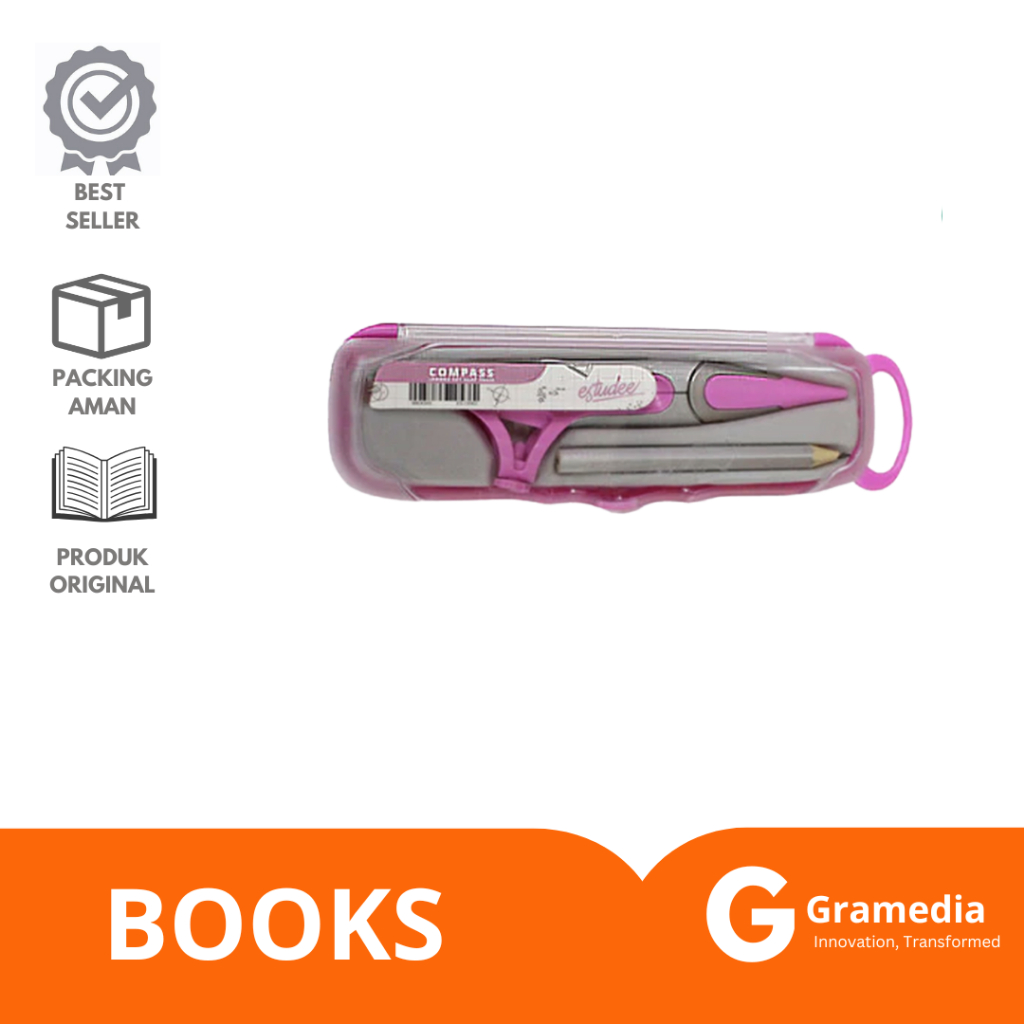 

Gramedia Lampung - Jangka Estudee Compass Pencil Pink