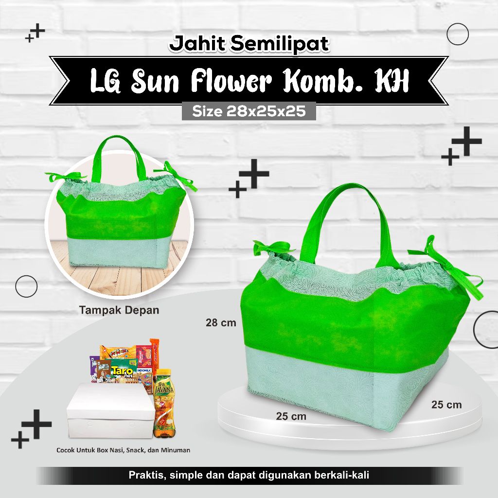 [GROSIR SALE] Tas Hajatan Tas Tasyakuran Tekstur Serut Samping Tas Besek Tas Kotak Nasi 28x25x25