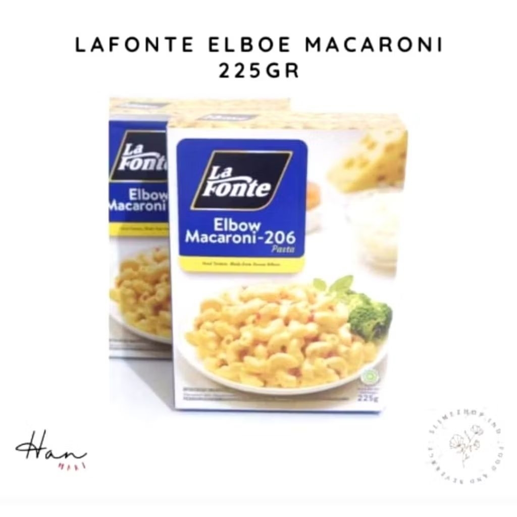 

LA FONTE MACRONI ELBOW 225GR