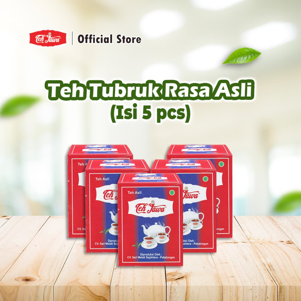 

Teh Jawa Rasa Asli 50g (Isi 5 Pcs)