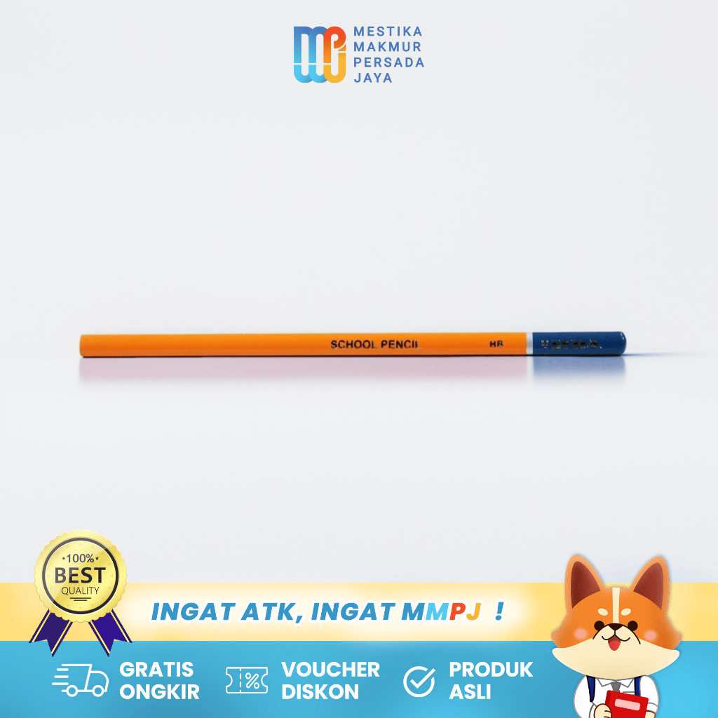 

Lyra Pensil HB Triangular – Pensil Kayu Nyaman Digenggam untuk Sekolah & Kantor 1750100
