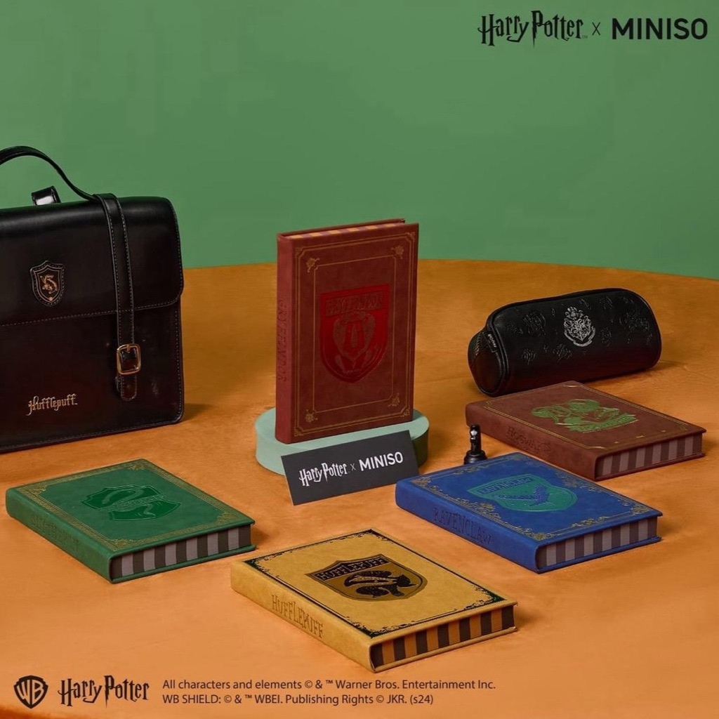 

Miniso Harry Potter Collection Hogwarts Hardcover Book with Stripped Edged