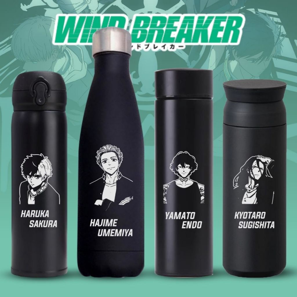 WIND BREAKER - TUMBLER TERMOS CUSTOM DESAIN WIND BREAKER