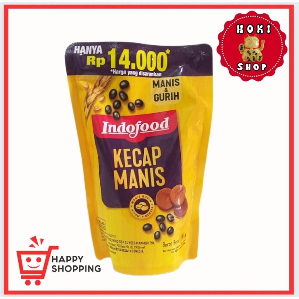 

Kecap Manis Indofood 550gr / Kecap Indofood