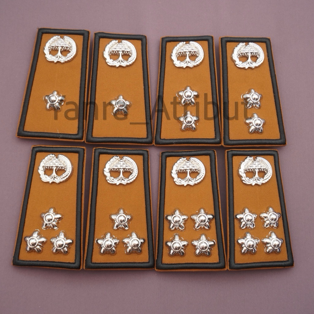 Pangkat Asn Lampung / Pangkat Pns Lampung 3A 3B 3C 3D Premium Terbaik Luxury Timbul List Bordir Ping