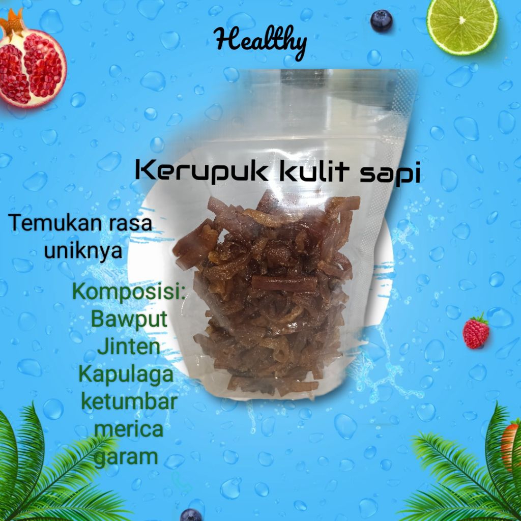 

KERUPUK KULIT SAPI ASLI LOMBOK MENTAH