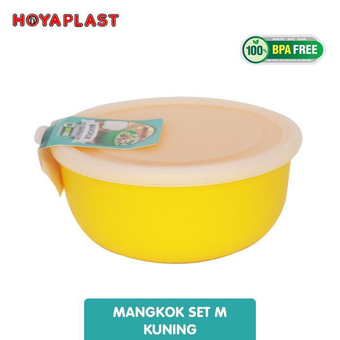 Lunch Box Bulat S Hoyaplast 11.5cm x 6cm / Mangkok BPA FREE - Alat Tulis Senang