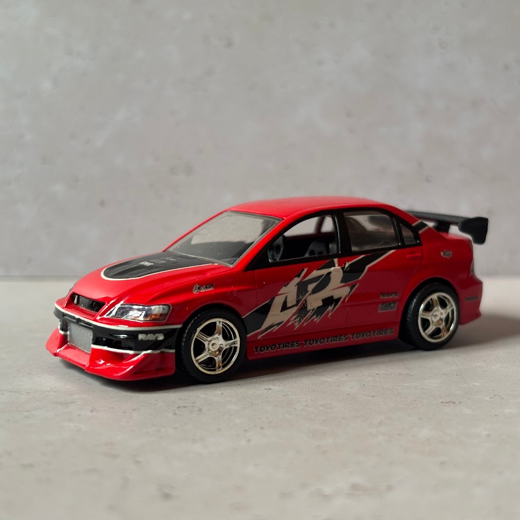 Diecast 1/32 Jada Mitsubishi Lancer Evo Sean Fast Furious Rare Custom