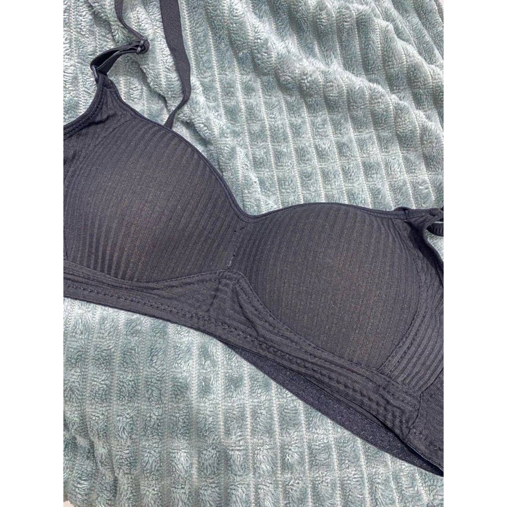 preloved new | push up bra black