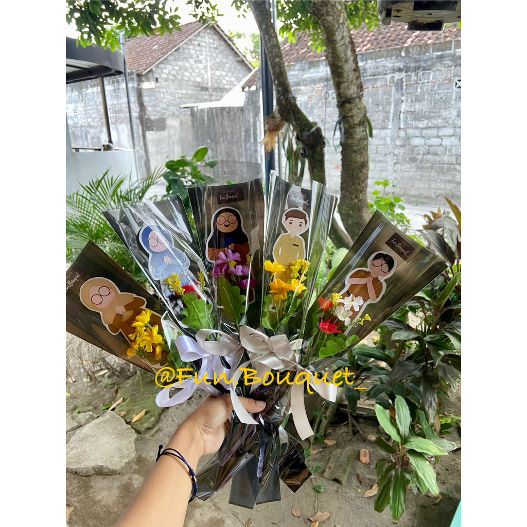 READY BUCKET BUNGA HARI GURU / BUCKET SPESIAL HARI GURU